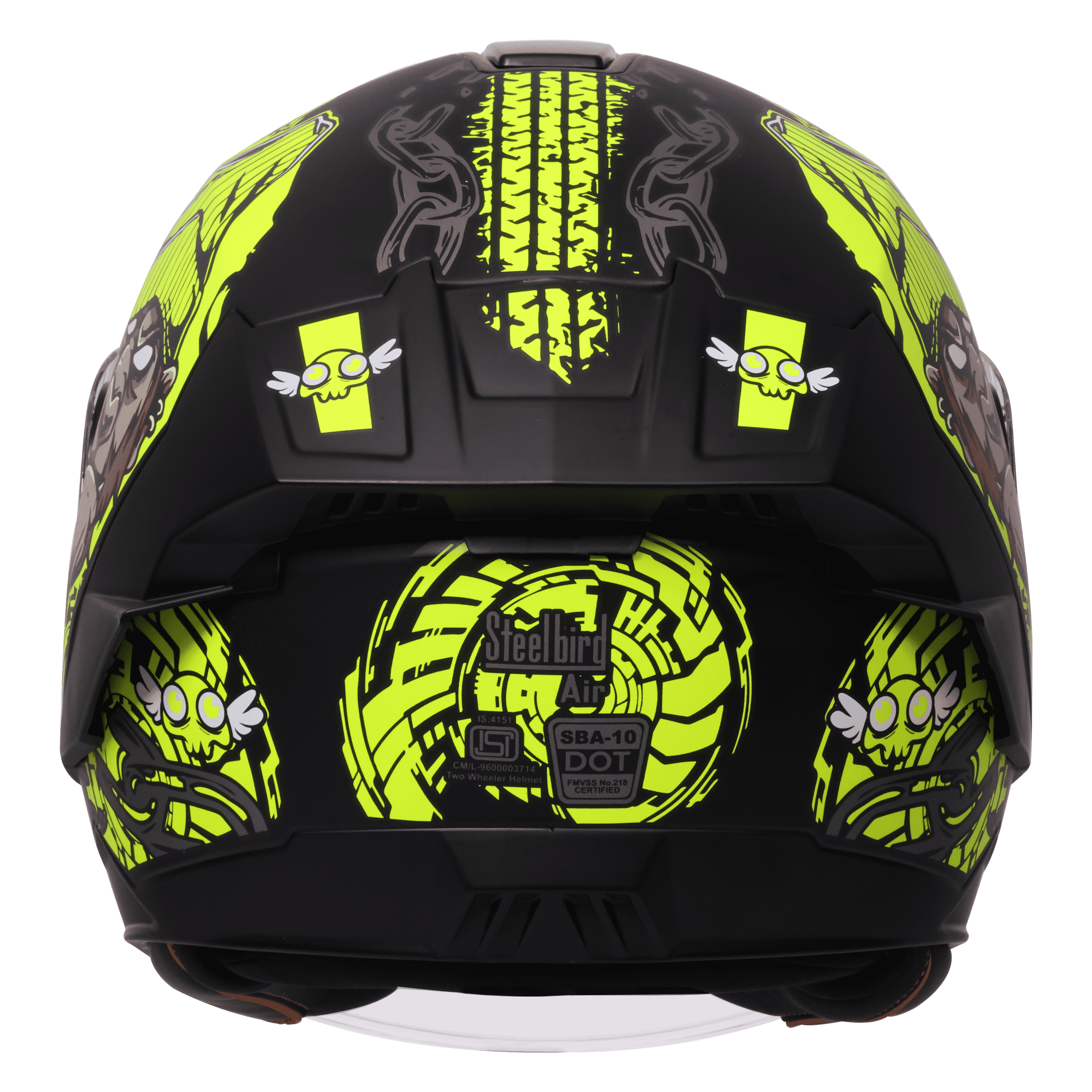 SBA-10 ISS MAD APE MAT BLACK WITH NEON